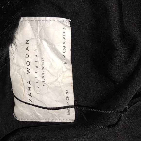 Gorgeous 😍  ZARA furry jacket, size m - Picture 10 of 12